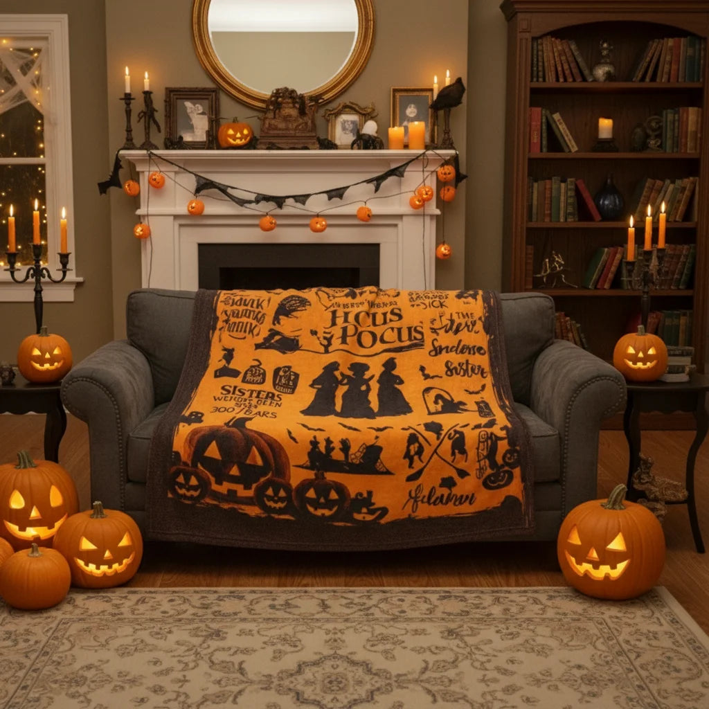 Witch Please Blanket - It's Spooky Time!